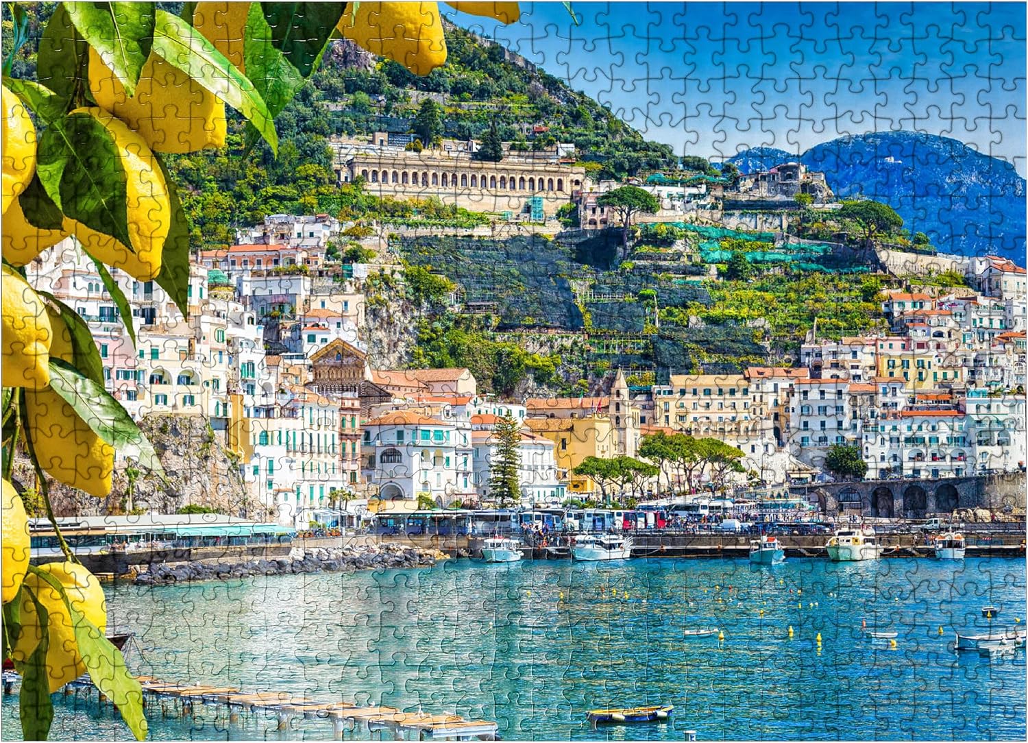 MyPuzzle 500 Piece Jigsaw Puzzle of Amalfi Coast in Italy