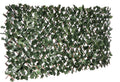Expandable Willow Trellis Privacy Screen - Realistic Ivy Leaves 40 in