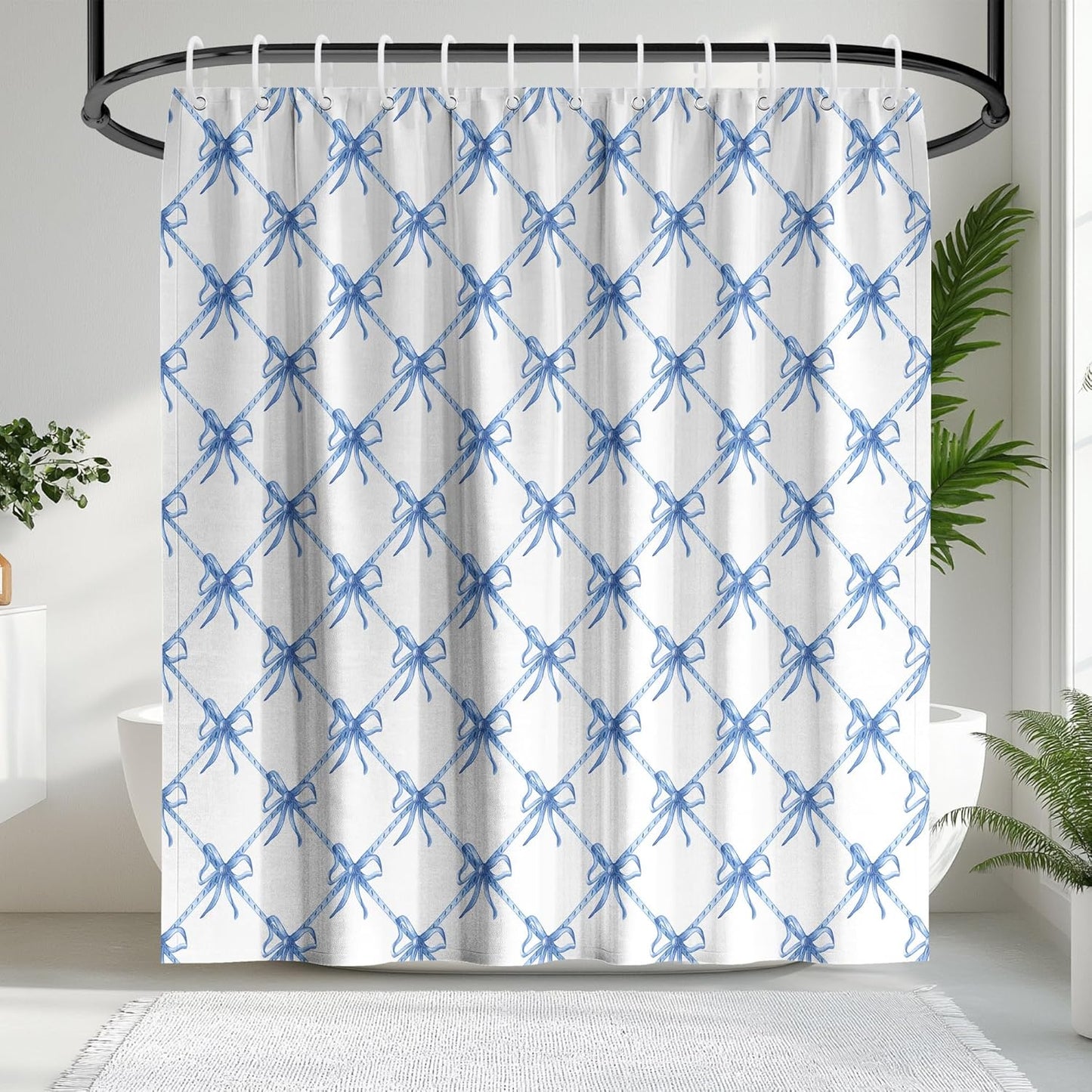 Grandmillenial Princess Style Shower Curtain