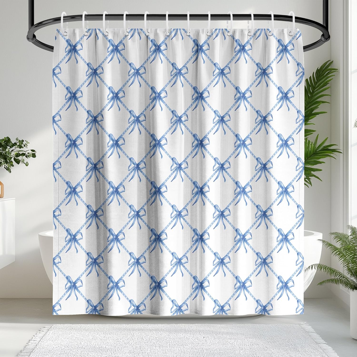 Grandmillenial Princess Style Shower Curtain