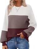 Chunky Knit Crewneck Sweater - Cozy Oversized Fall Pullover