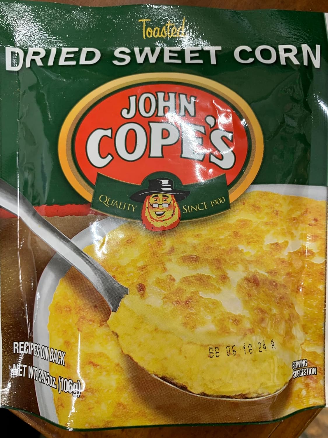 Cope's Corn Sweet Dried 3.75 Oz - All-Natural Corn Delight