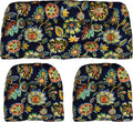 3-Piece Wicker Tufted Cushion Set for Loveseat and Chairs - Daelyn