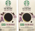 Starbucks Via Ready Brew Decaf Italian Dark Roast - Ready in Seconds