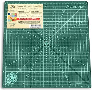Calibre Art Rotating Self Healing Cutting Mat for Quilting