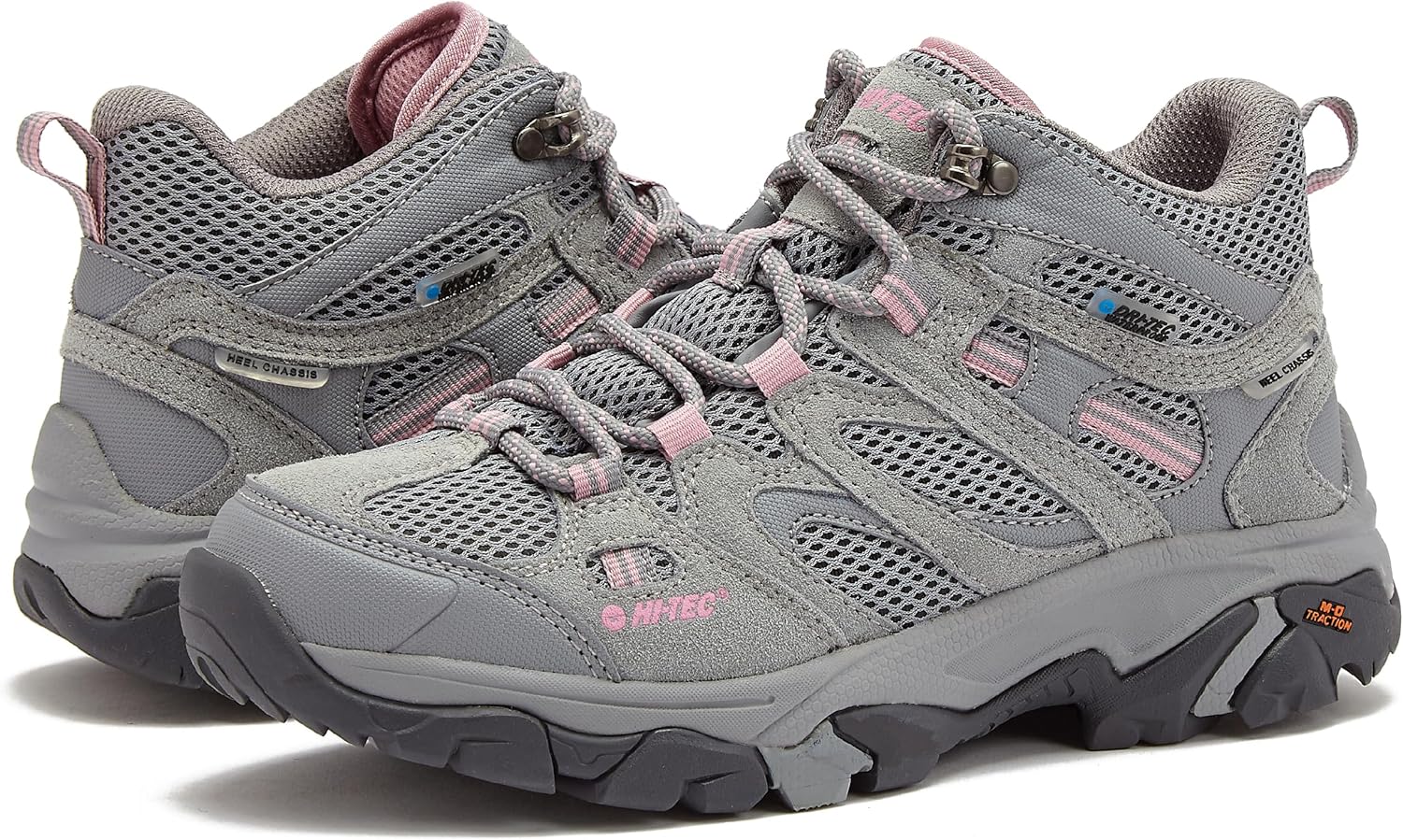 HI-TEC Women's Waterproof Hiking Boots: Lightweight Trail Shoes