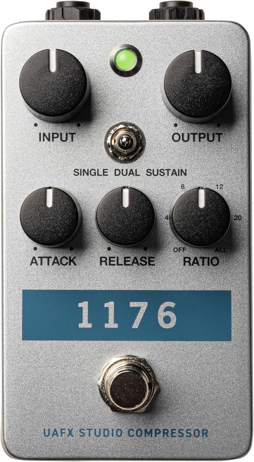 Universal Audio 1176 Compressor Limiter Pedal for Guitar Effects