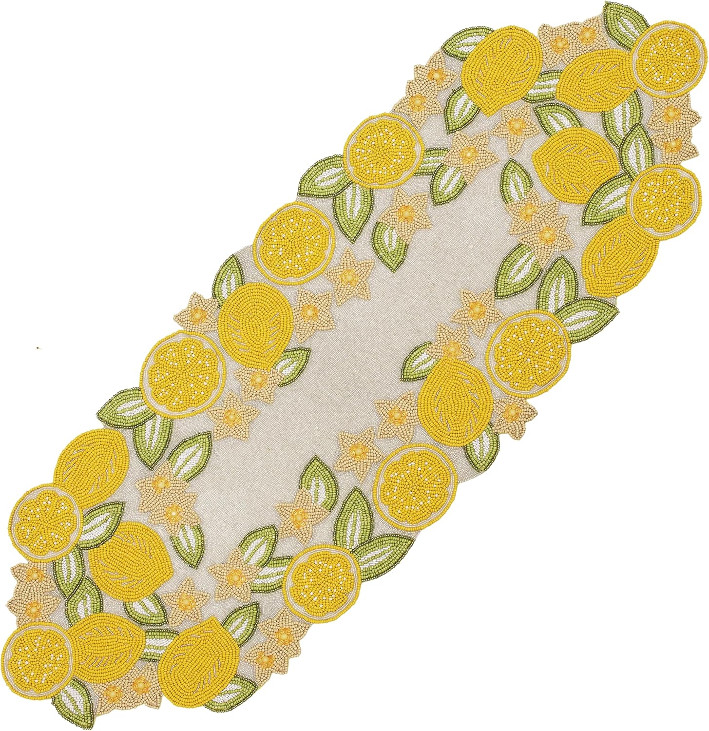 Beaded Table Runner 36 Inch for Elegant Home Decor Events