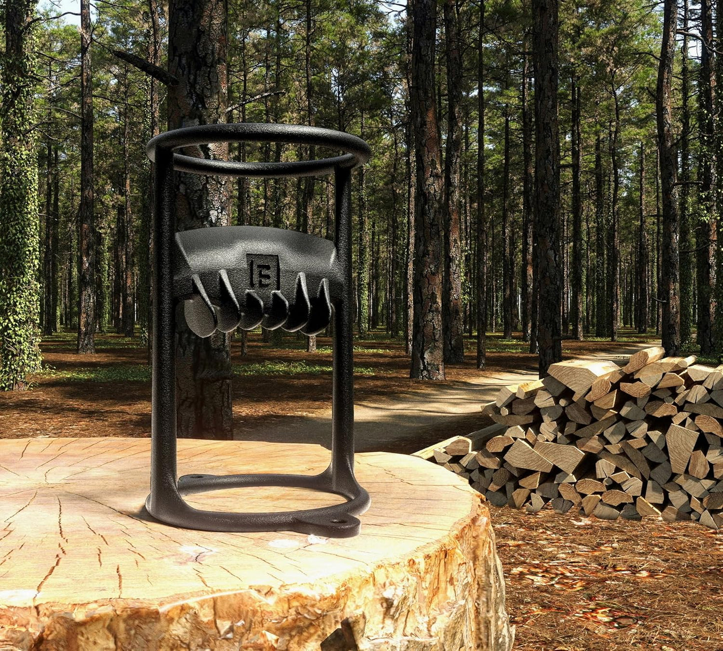 Fire Beauty Wood Splitter: Safe Manual Log & Kindling Splitter