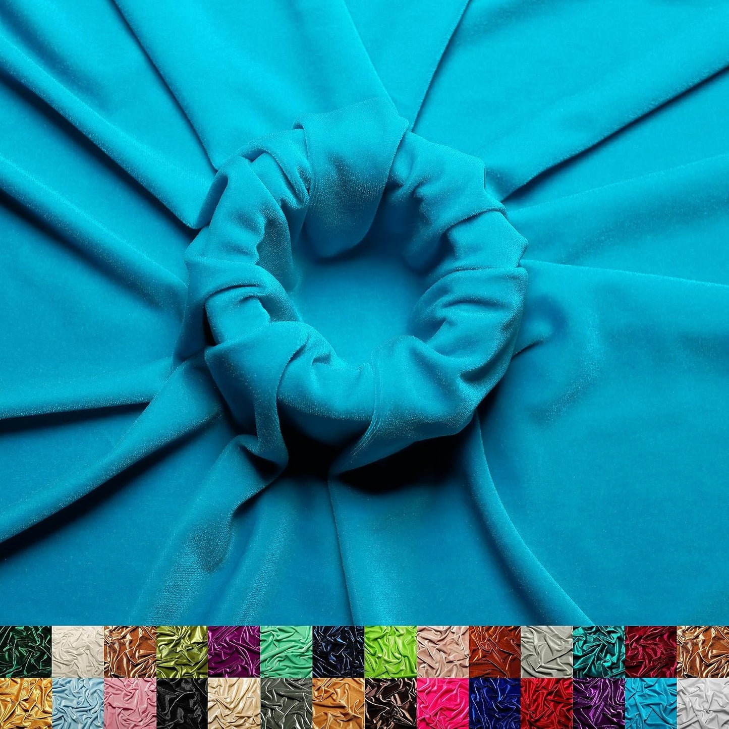 Ice Fabrics Stretch Velvet Fabric - Soft 60in Wide for Sewing