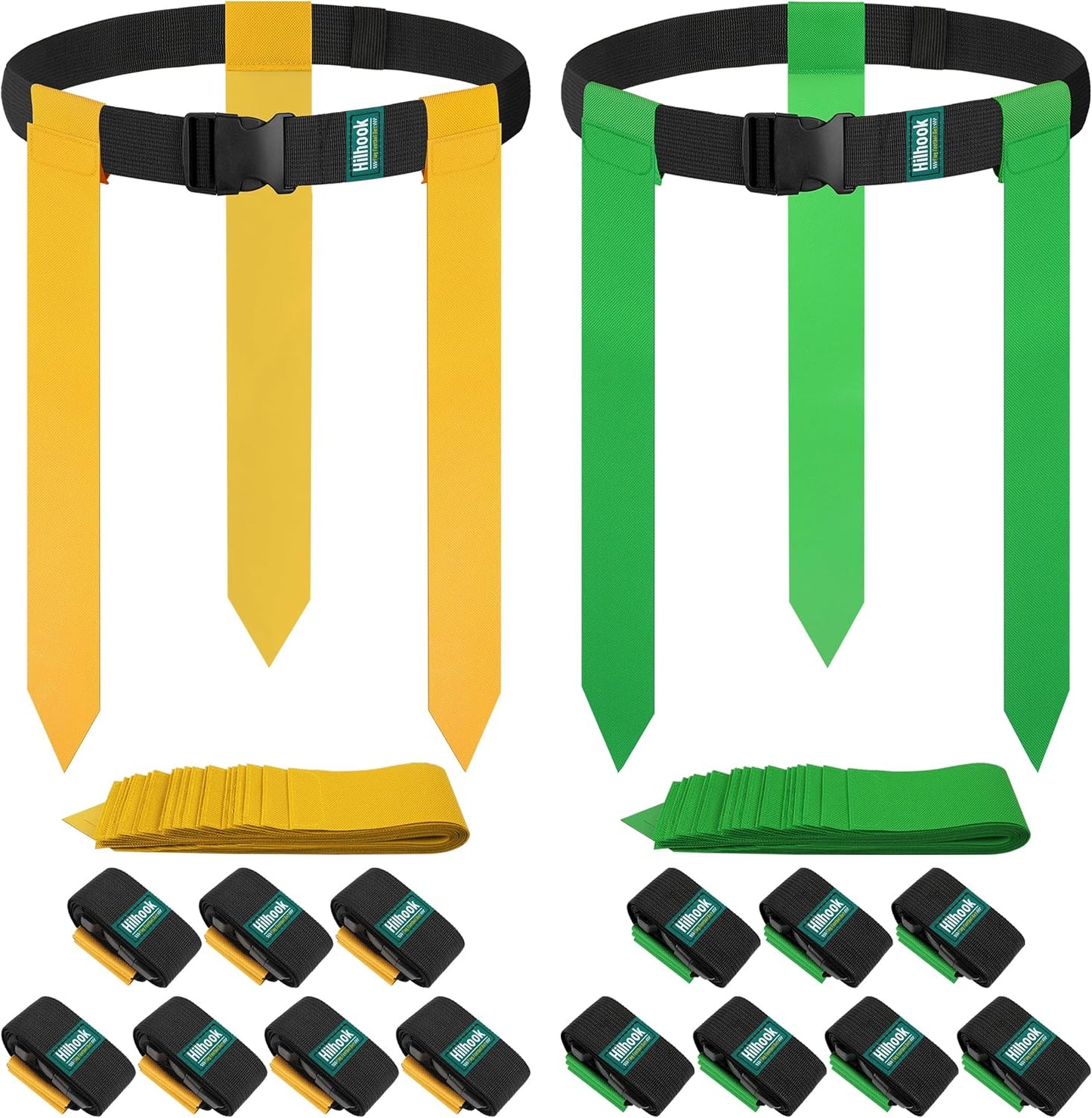 Flag Football Belts Set for Kids and Adults Training Fun