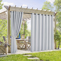 Extra Wide Outdoor Curtains 2 Panels 105 x 96 in - Privacy & UV