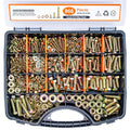 966PCS Metric Bolts and Nuts Assortment Kit - Organized Grade 8.8 Set