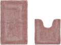 Better Trends Bath Rugs U-Shaped Contour Toilet Rugs Set