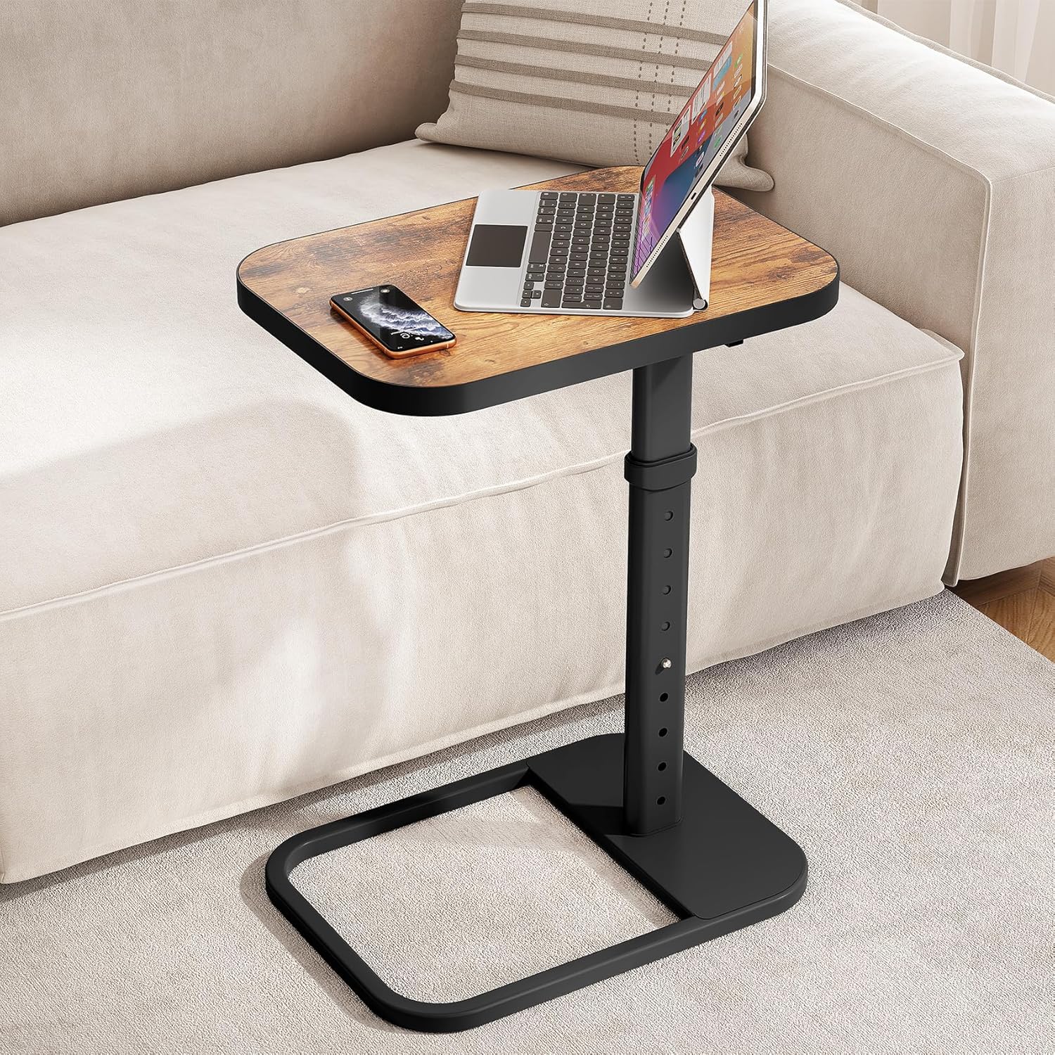 Adjustable TV Tray Table - Ultimate Versatility!