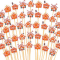 Christmas Gingerbread Cocktail Picks 400 Pcs by Hushee
