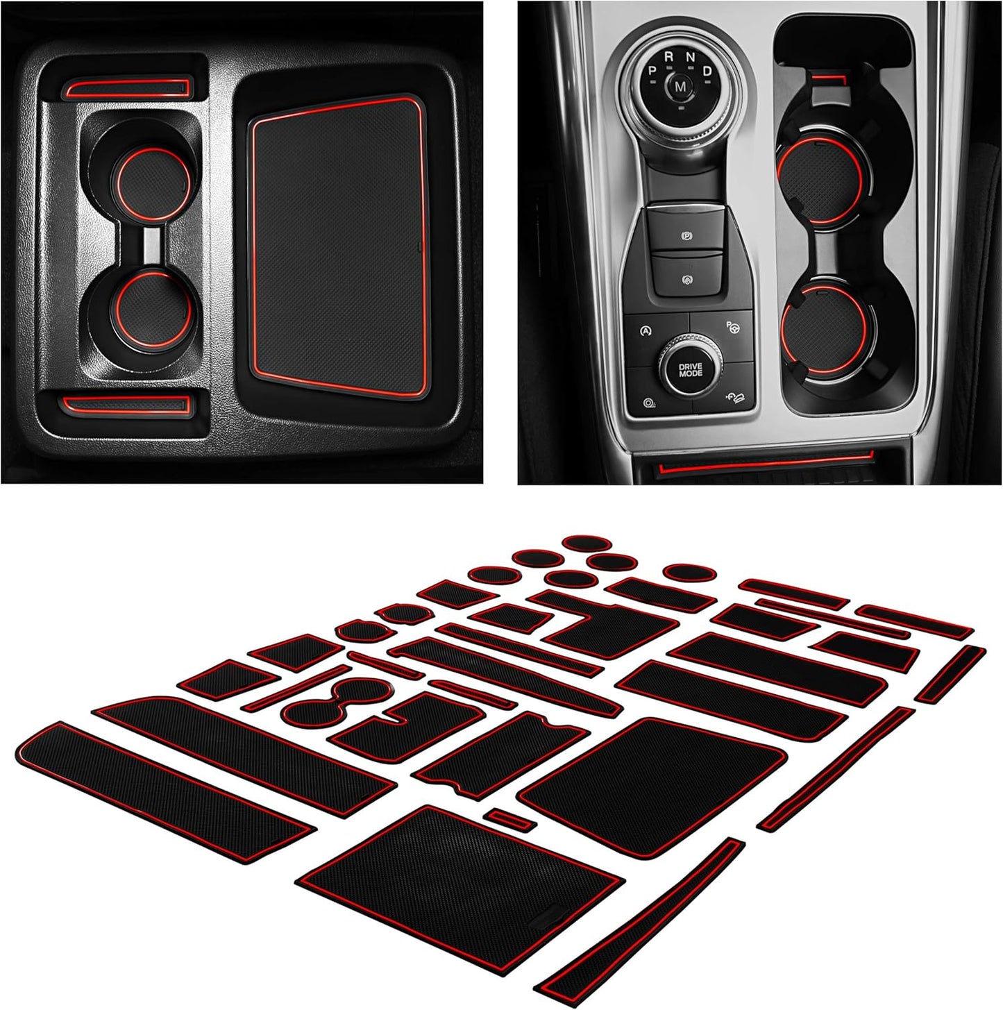 Premium Custom Cup Holder Inserts for Ford Explorer 2020-2023