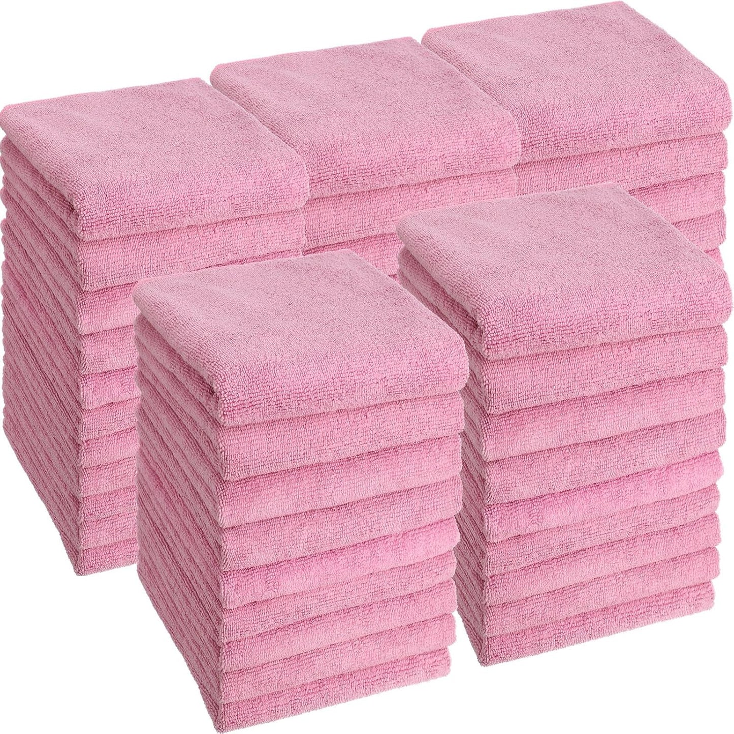 40 Pack Bleach Proof Microfiber Towels for Hair and Spa Use