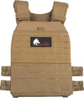 WOLF TACTICAL Adjustable Weighted Vest 14-42lb Capacity - Training