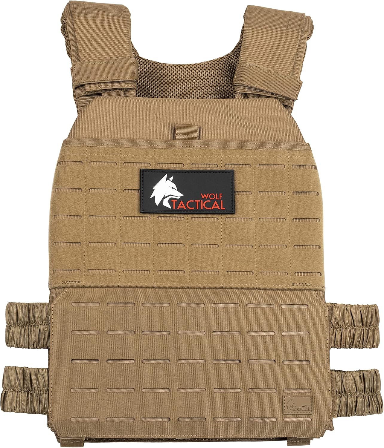 WOLF TACTICAL Adjustable Weighted Vest for Strength Training