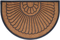 Calloway Mills Shell Coir and Rubber Heavy-Duty Doormat 24in x 36