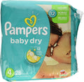 Pampers Baby Dry Diapers Size 4 - 28 ct - Overnight Protection