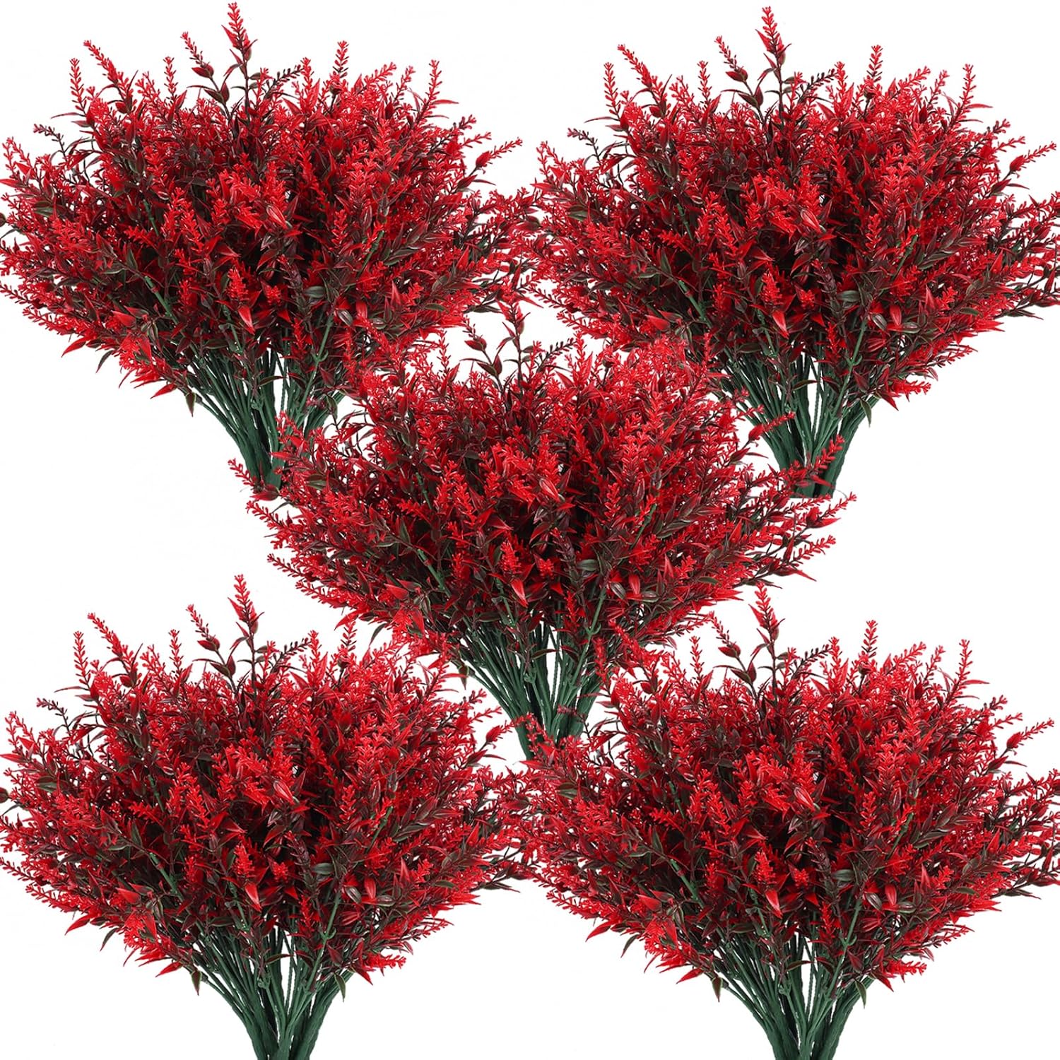 RECUTMS Artificial Greenery for Spring Decoration - 36 Pcs