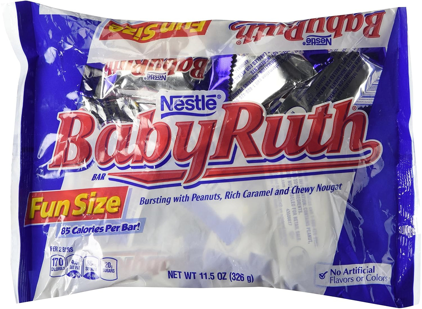 Nestle Baby Ruth Fun Size Bags - Perfect for Sharing Treats