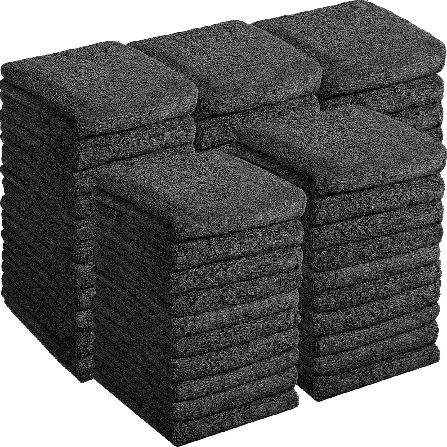 40 Pack Bleach Proof Microfiber Towels for Hair and Spa Use