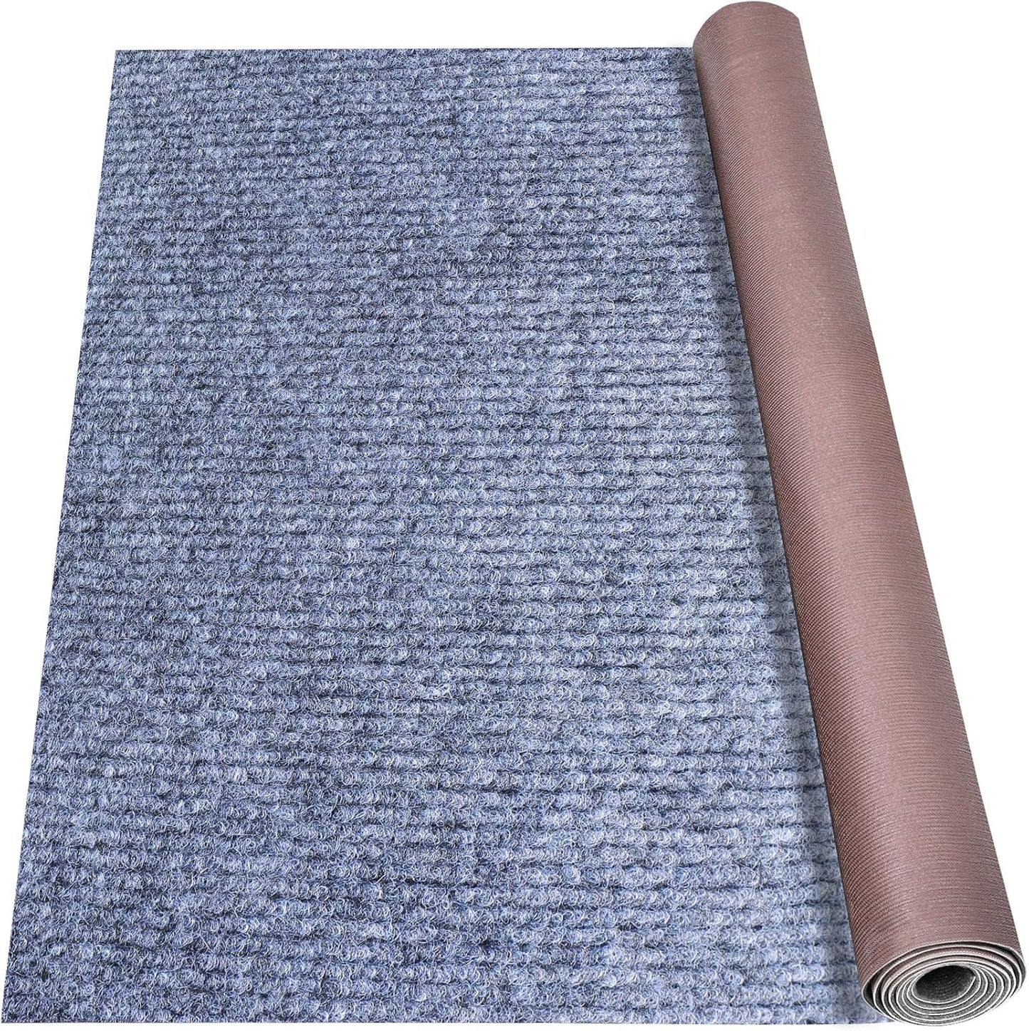 Marine Carpet Roll 6 FT x 23 FT Blue-Gray for Indoor Outdoor Use