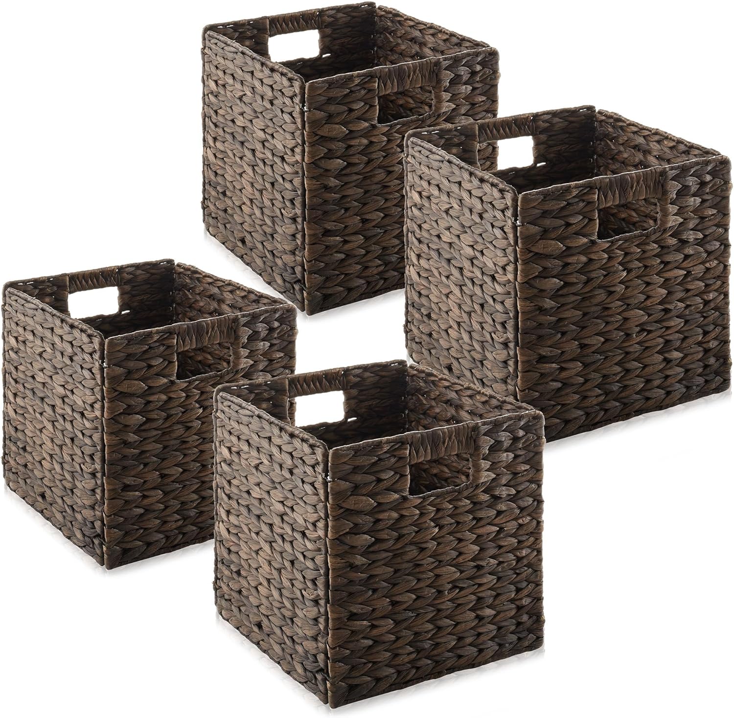 Stylish Water Hyacinth Storage Baskets for Home Organization