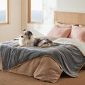 Waterproof Blanket for Bed - Sherpa Reversible Pet Protector Twin