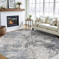 RUUGME Washable 9ft Round Area Rug for Living Room and Bedroom