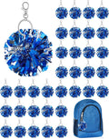 Cheerleader Pom Pom Keychain Gift for Spirit and Team Accessories