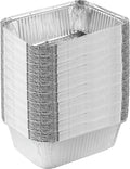Disposable 5 LB Aluminum Takeout Tin Foil Baking Pans 7ft x 10ft x 3ft