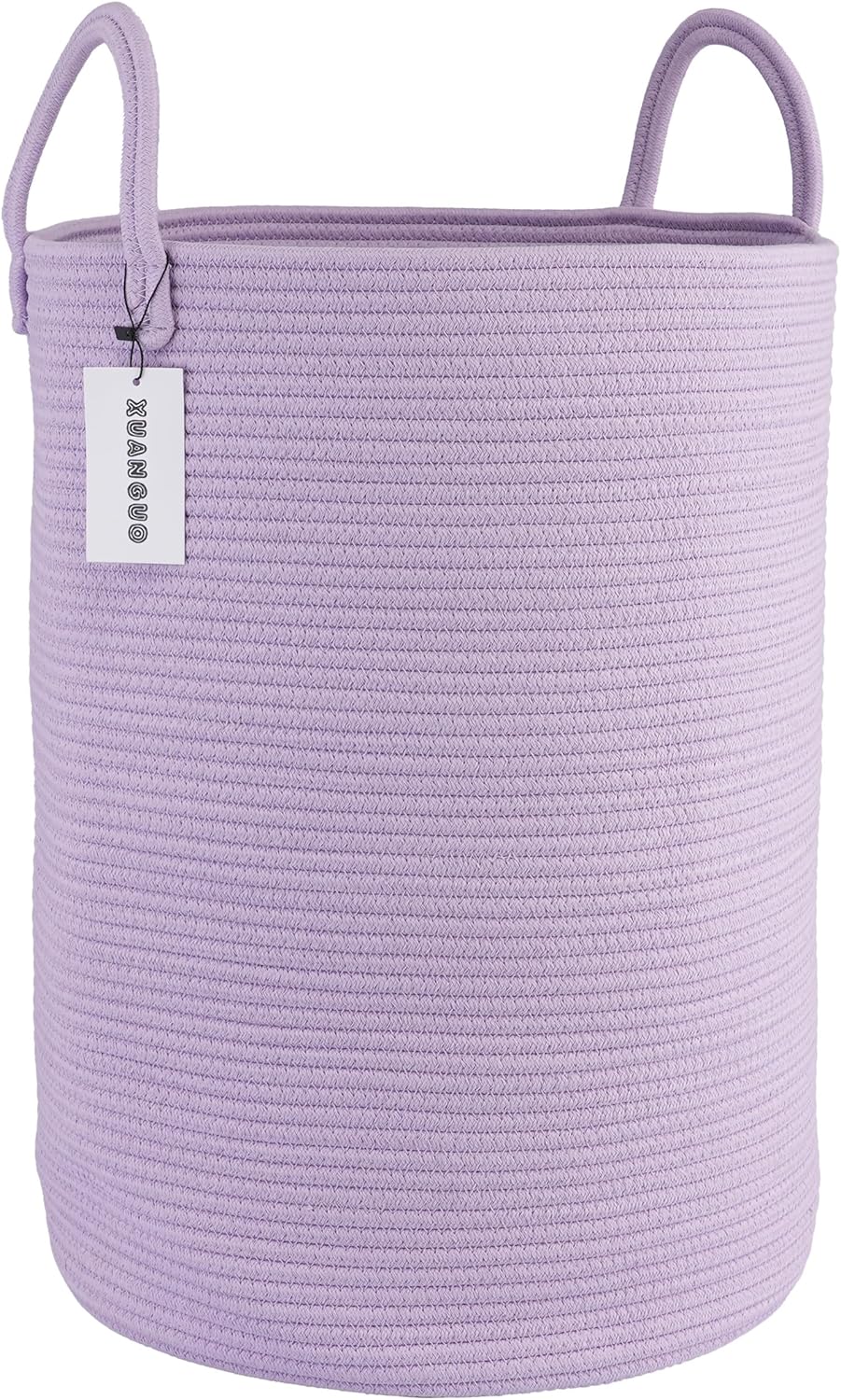 Cotton Rope Laundry Basket Hamper for Stylish Storage Needs