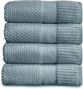 100% Cotton Bath Towel 4 Pack 30 in x 52 in - Super Soft Quick-Dry