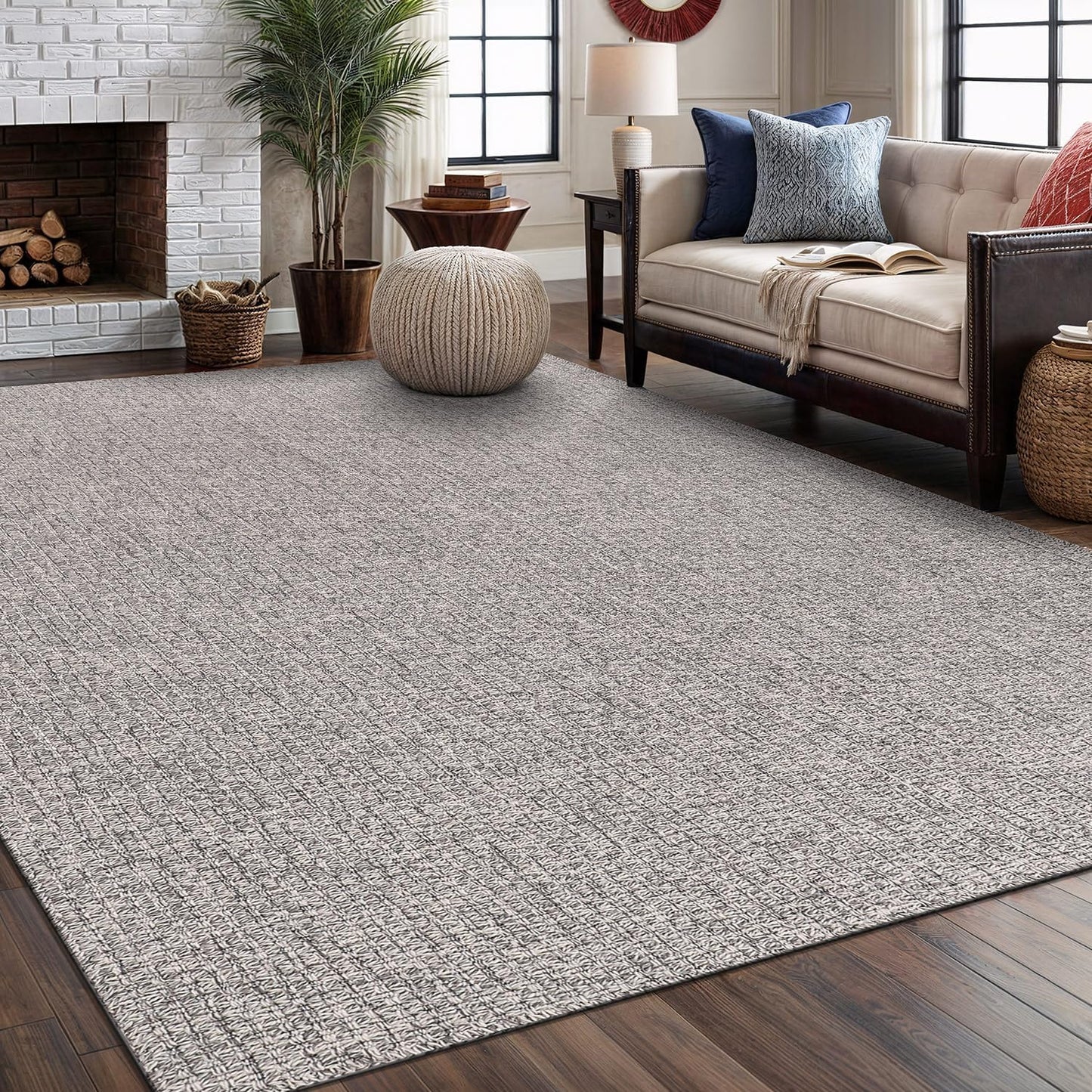 Easy Jute Rug 8x10 for Indoor Outdoor Use - Stylish and Durable