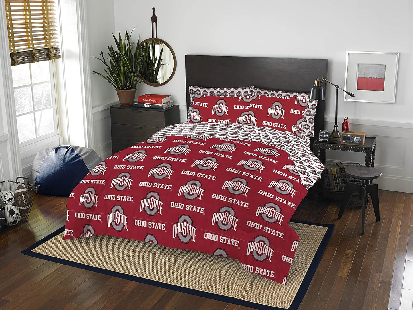 Northwest NCAA Unisex-Adult Bed in a Bag Set for Fans