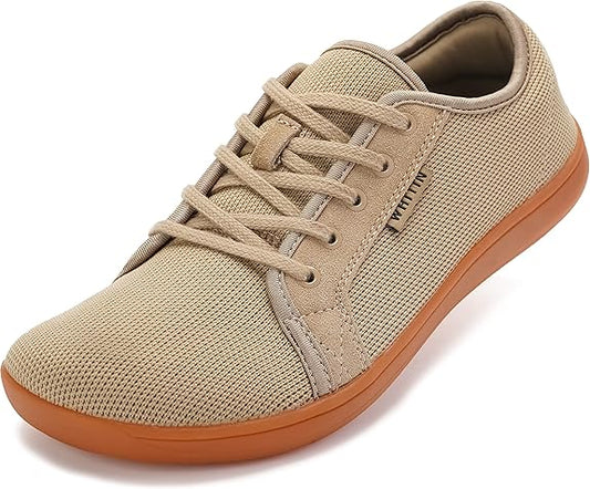 WHITIN Men's Wide Minimalist Barefoot Sneakers for Comfort