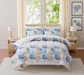 Floral Comforter Set Full Size with Sheets - Cozy All-Season