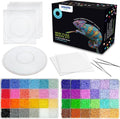 shinshin creation 24,000 Mini 2.6mm Fuse Beads Kit for Adults - 48