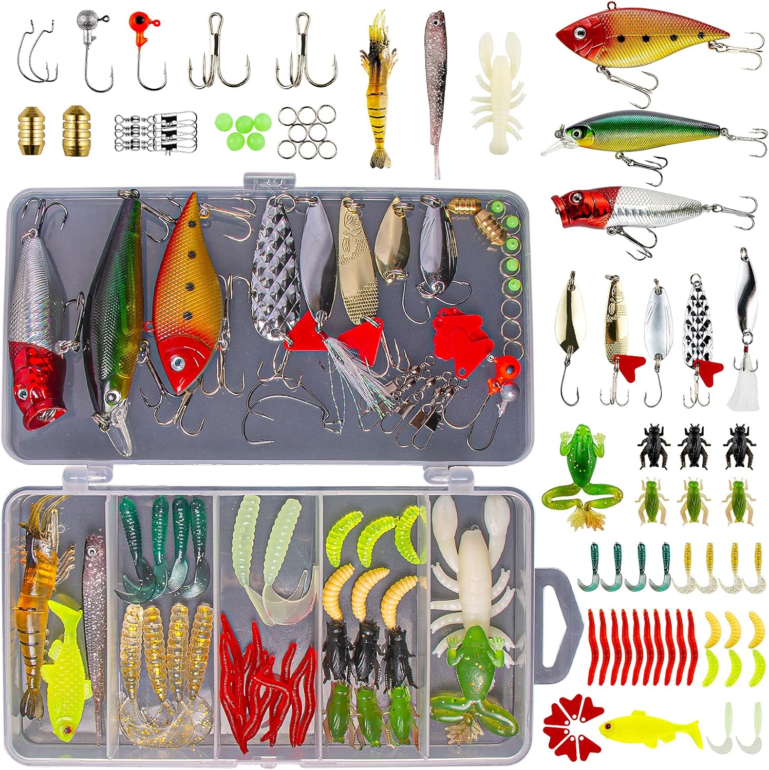 Bass & Trout Fishing Lures Kit - GOANDO