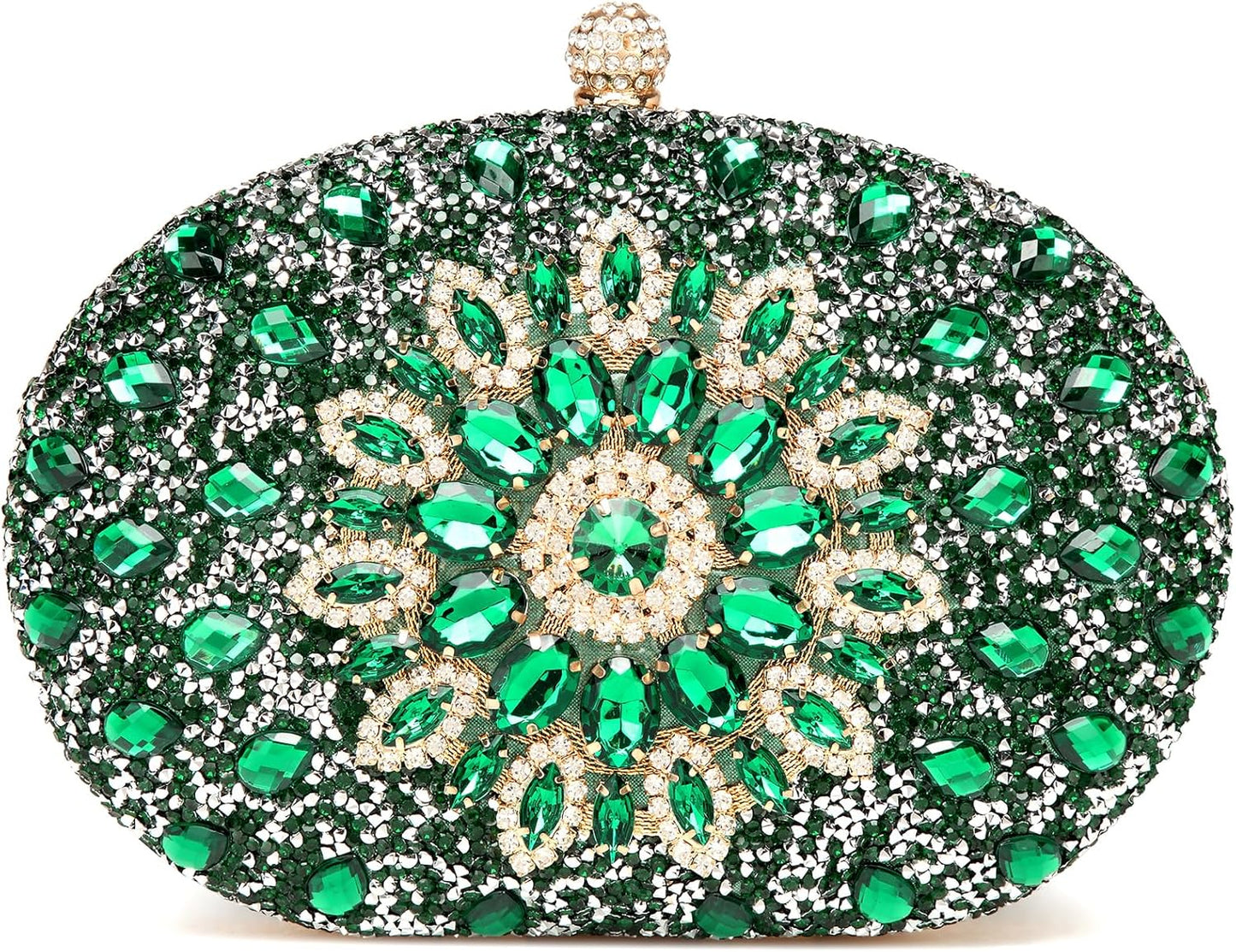 Sparkly Rhinestone Clutch Purses for Elegant Evening Events