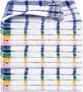 Highly Absorbent Dish Cloths - 4 Colors, 12 x 12 Inch