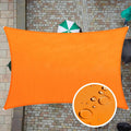 ColourTree Custom Size 5 ft x 13 ft Orange Waterproof Shade Sail