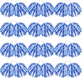 VAIPI 48 Pack Cheerleading Pom Poms Kit - Bulk Team Spirit Pom Poms