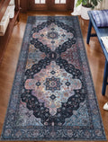 Tangsoo 2x5 Washable Runner Rug for Hallways, Non Slip Vintage