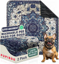 Washable Pee Pads for Dogs and Cats - Super Absorbent Reusable Pads