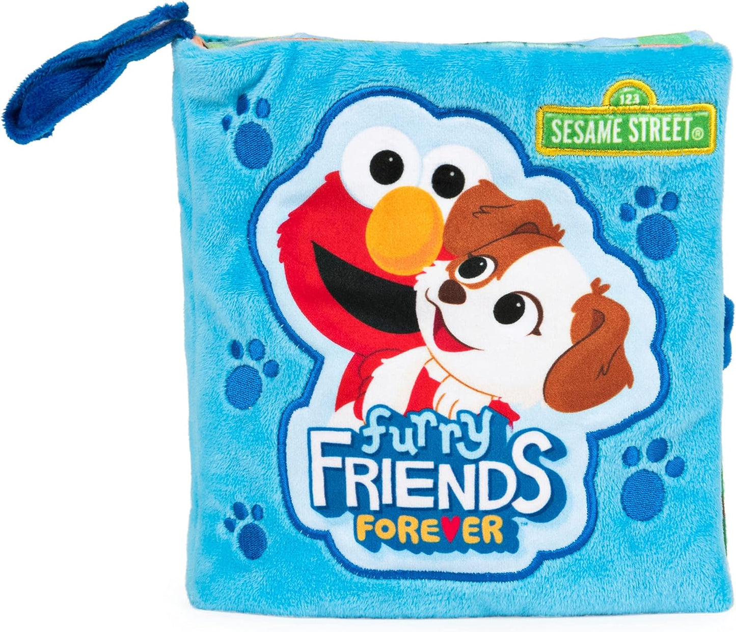 GUND Sesame Street Soft Book - Premium Plush Toy for Ages 1+